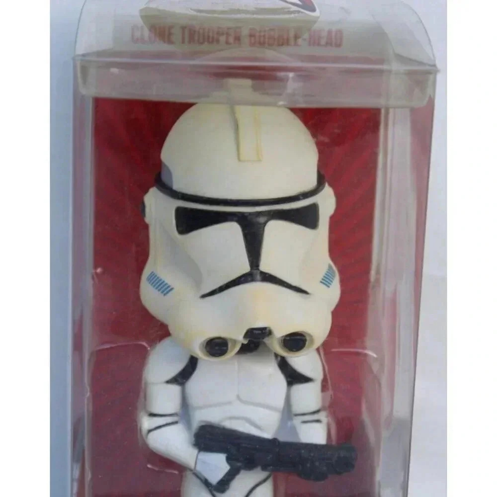 Vintage 2007 Funko Wacky Wobbler Star Wars Clone Trooper Bobble-Head Figure - Picture 2 of 4